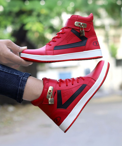 Zixer Street Pro Lock=Tala Sneaker/Casual Lock Sneakers For Boy /High Top  Lock Sneaker High Tops For Men