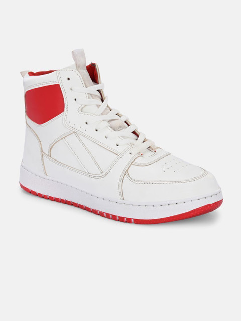 Mast Harbour Mast Harbour High Top Pu Sneakers For Men