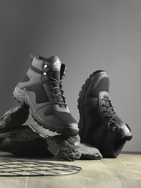 leo's Fitness shoes Leo Waterproof Non-Slip Lightweight Outdoor Mid Top  Ankle Boots Hiking Trekking Shoes For Men