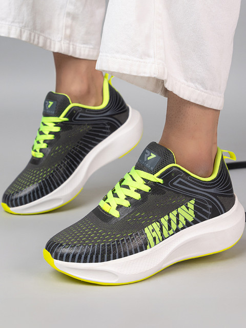 RUN SEVEN RUNNER Knitted Lace up Phylon Lightweight Comfort Summer