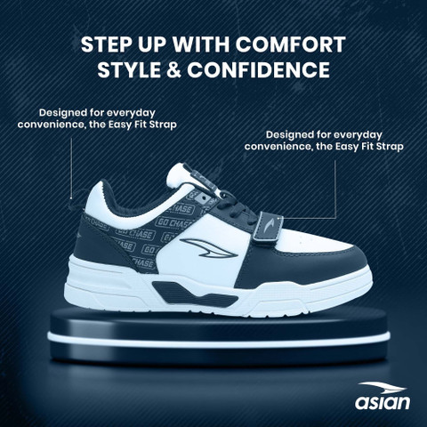 ジャンゴ2 asian Tango-02 Sneaker for Men & Boys | Stylish Velcro Design