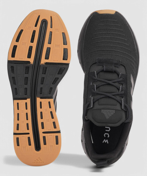 running shoes adidas swift run black gum