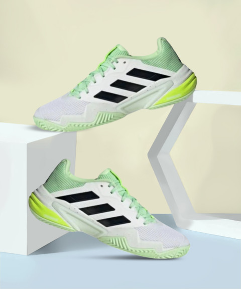 adidas gazelle silver green womens Adidas Barricade 14 Mens All Court Tennis Shoe – Nick Rivett Sport main image 0