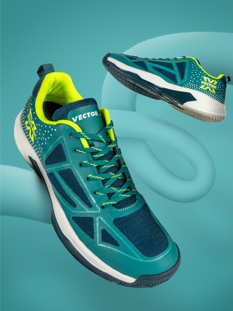 VECTOR X Supernova Breathable Mesh With TPU Film sole, EVA Phylon, Rubber  Badminton Shoes For Men