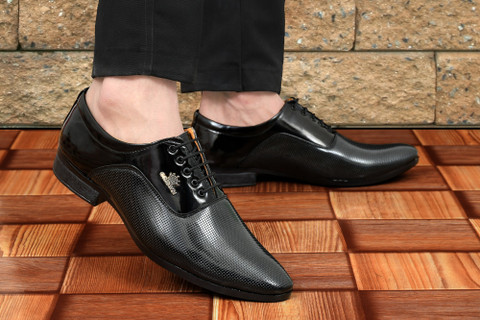 Formal Shoes Flipkart Footwear Mens STIFRON Lace Up For Men - Main Image