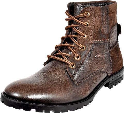 Allen Cooper Earth Keepers Rugged Boots Boots For Men (Brown , 7) - Image 6