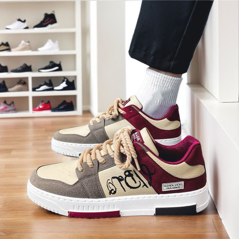 Ifah Korean men's shoes summer Running men's sports Walking Style Men's  Casual Shoes Sneakers For Men