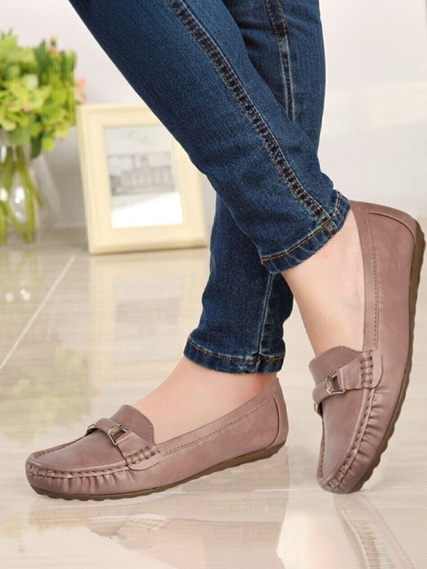 CATBIRD Comfortable Flat Slip-On Shoes, Office Daily Wear Footwear