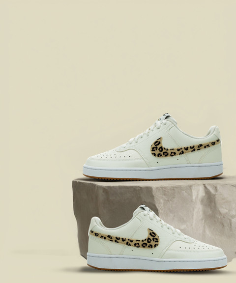 court vision low sneaker cheetah