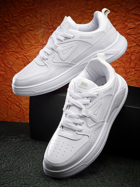 asian Moscow-01 White Sneakers,Loafers,Chunky Shoes Sneakers For Men - Main Image