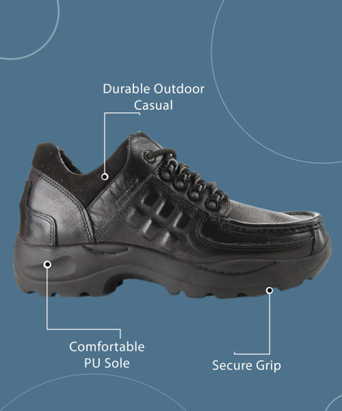 WOODLAND Men Outdoor Shoes For Men Buy BLACK Color WOODLAND Men