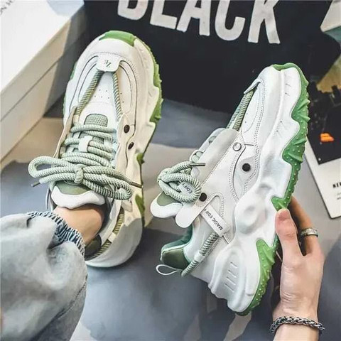 glemia Chunky & Fashionable Sneaker | Running Shoes with Rubber