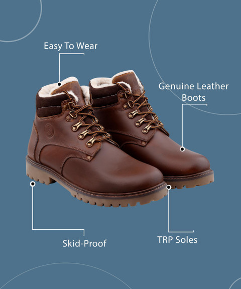 Hiking Boots Bacca Bucci Safety Shoes Bacca Bucci MOSCOW Leather