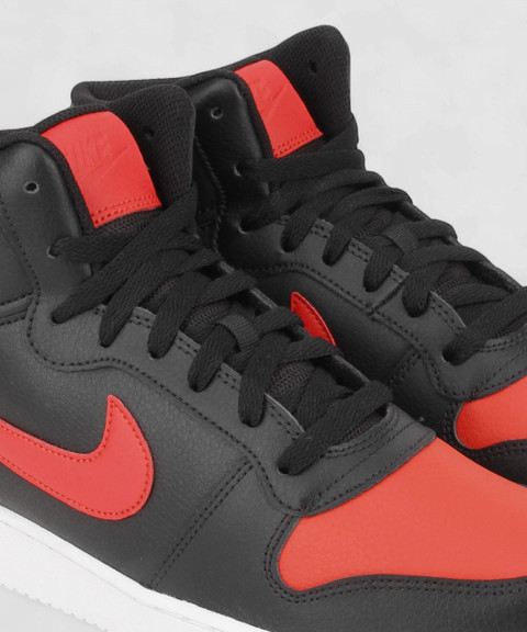 nike ebernon mid red black