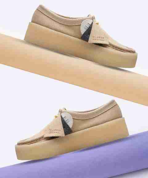 CLARKS Wallabee Cup Maple Casuals For Women - Buy CLARKS Wallabee