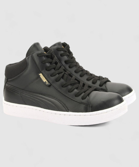 PUMA 1948 Mid DP Sneakers For Men Buy Puma Black-Gold Color PUMA