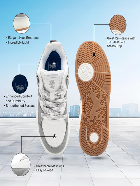 RED TAPE Casual Sneaker Shoes for Men | Elegantly Rounded Front
