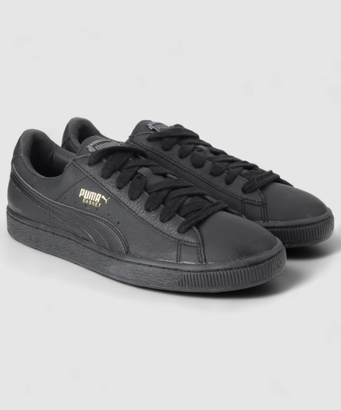 PUMA Basket Classic LFS Sneakers For Men Buy black-team gold