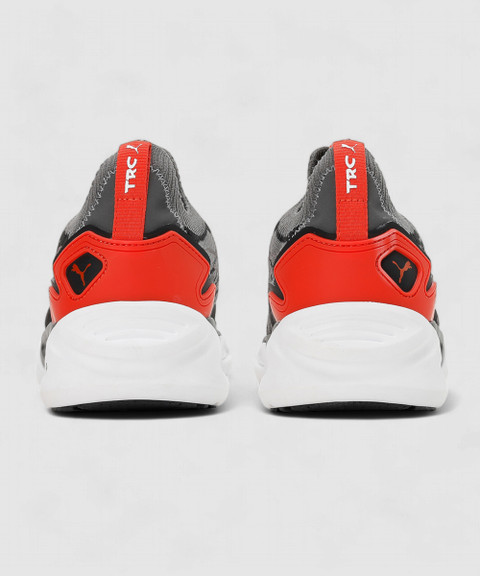 Blaze Knit Puma Red Shop PUMA TRC Blaze Knit Shoe Black Online In