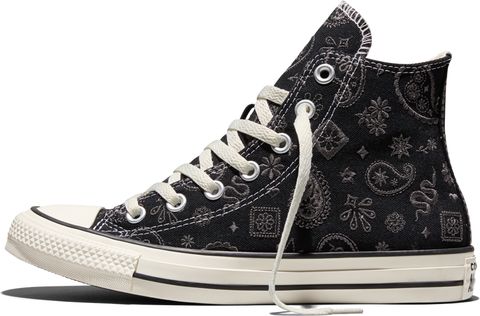 Converse Chuck Taylor All Star Paisley Pop High Top Canvas Sneakers - Image 4