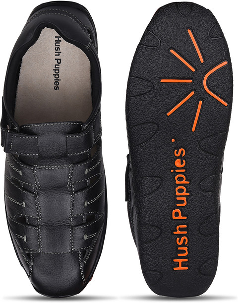 HUSH PUPPIES Men's Casual Slipon Shoes Black 12 UK Casuals For Men