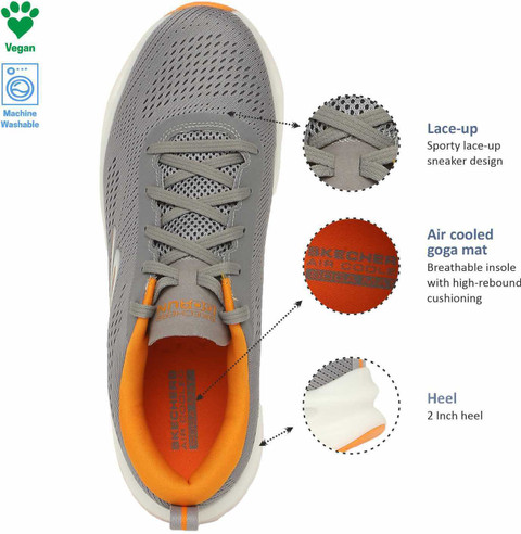 Skechers GO RUN SWIRL TECH Running Shoes For Men