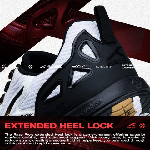 Hundred Raze Pro Badminton Shoes For Men - Buy Hundred Raze Pro
