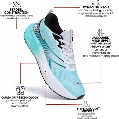RED CHIEF Stylish Sports Lace-Up Running Shoes For Men - Buy RED