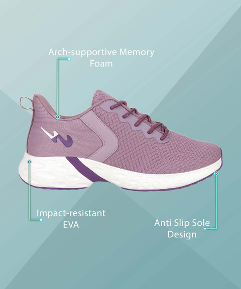 CAMPUS ALICE Women's Sports Shoes Mesh Upper with Anti Slip Sole