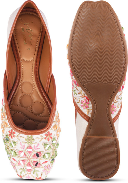 jm looks Stylish Traditional Punjabi Jutti for Women Jutis For Women