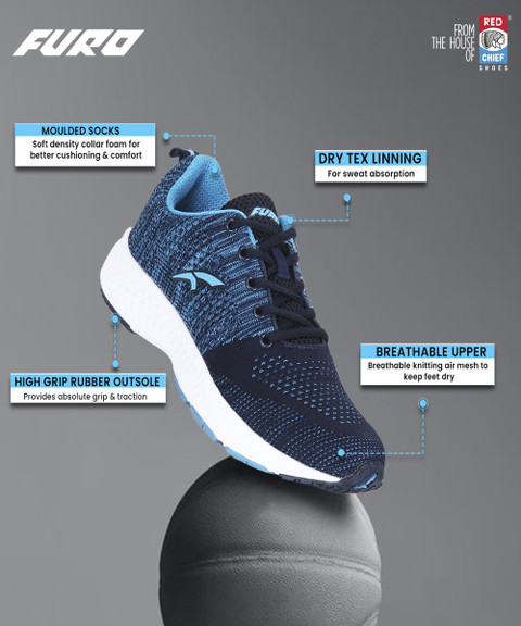 Furo by Red Chief Ultraedge Comfortable Sports Shoes with Soft Cushioned  Insole| Athleisure Running Shoes For Men