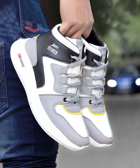 Zixer Men's High Top Ankle Retro Air Original Sneakers