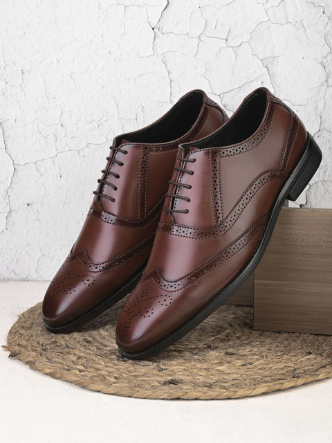 brown formal shoes flipkart