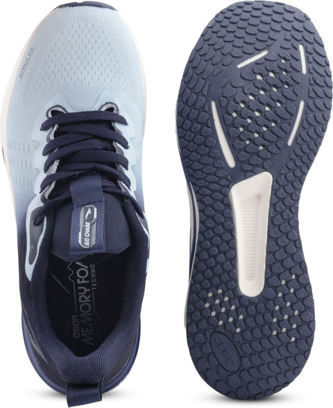 asian Quantum-57 Lightweight Running Shoes with Knit Upper, TPU