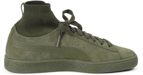 PUMA Suede Classic Sock Sneakers For Men Buy Olive Night-Olive