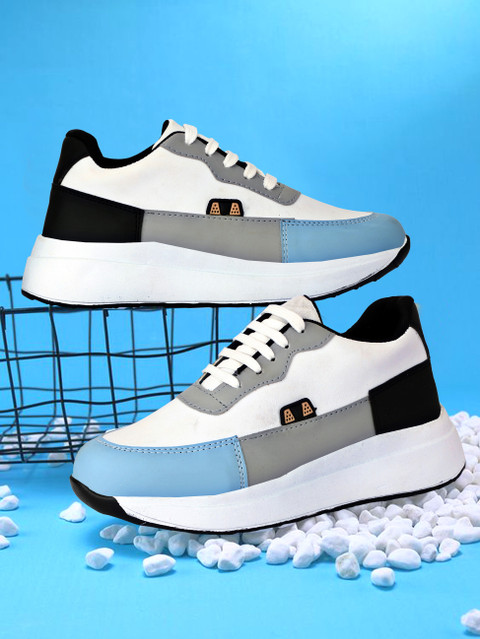 Sockline Chunky Sports Shoes for Women (Blue/Grey) For Women Buy