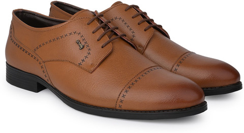 one8 by Virat Kohli Men's Premium Leather Lace-up Formal Shoes