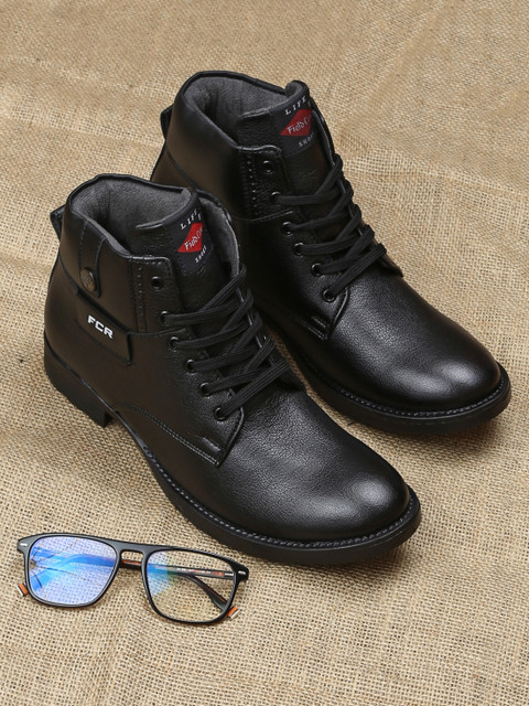 Field Care Men's Casual Hi-Top Comfort Hiking Trekking Fashion Stylish  Uniform Dress Boots Outdoors For Men