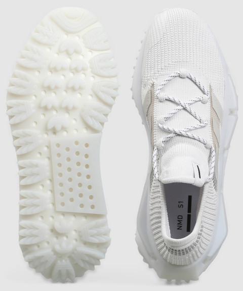 adidas gazelle silver green womens Shop White Womens adidas NMD S1 Lace Up Sneakers – Shoebacca main image 1