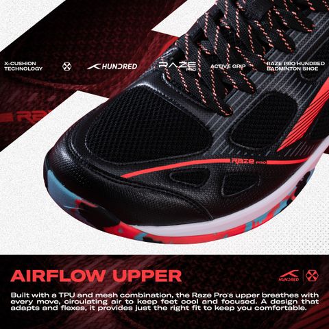 Hundred Raze Pro Badminton Shoes For Men - Buy Hundred Raze Pro ...
