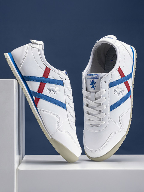 邦楽 GRADIS NICE BLUE WHITE TAPE RED TAPE Sneakers For Women - Buy RED TAPE Sneakers For Women
