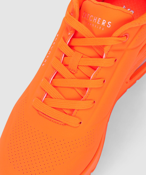 Sneakers Skechers Neon Orange Skechers Uno Night Shades Orange