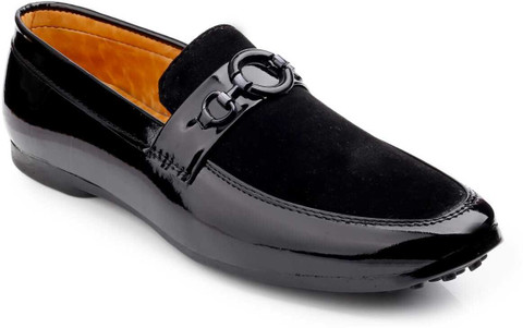 awakya New Trendy Black Casual Loafers Shoes for man Loafers For