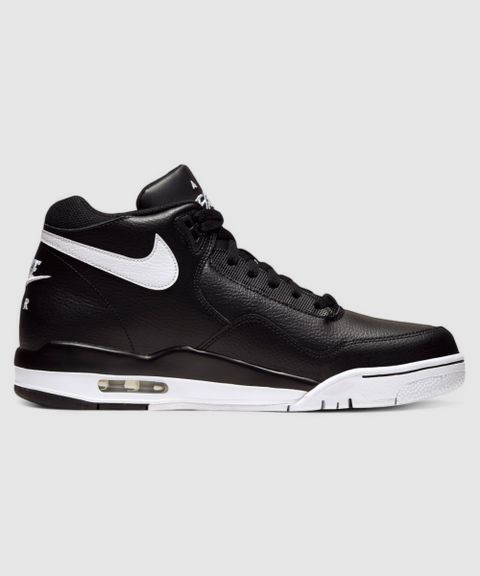 NIKE Flight Legacy Sneakers for Men, Black, Size 5 - Image 8