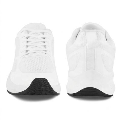 MSMOTO Lightweight Running Shoes for Men (White, UK 9) - Image 7