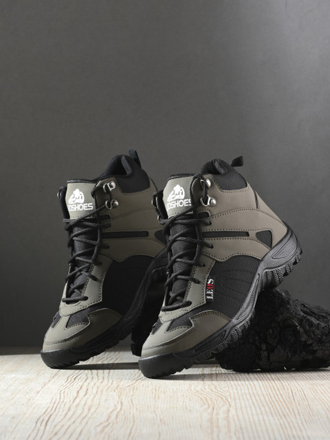 leo's Fitness shoes Leo Men's Waterproof Non-Slip Lightweight Outdoor Mid  Top Ankle Boots For Men Boat Shoes For Men