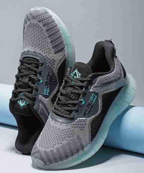 asian Chrome-02 Black Sports,Gym,Training,Walking,Stylish Running