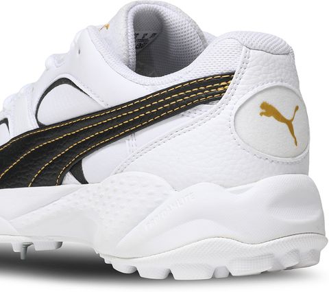 PUMA Legacy Spike Cricket Shoes White Size 9 - Image 8