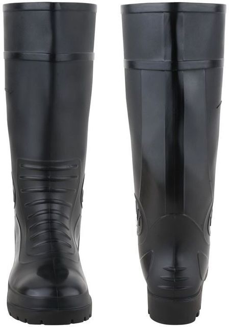 FOOT TRENDS Industrial Safety Gumboots, 15-inch, Oil and Acid