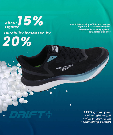 RED TAPE ETPU Athleisure Sports Shoes| Soft Cushioned Insole, Slip